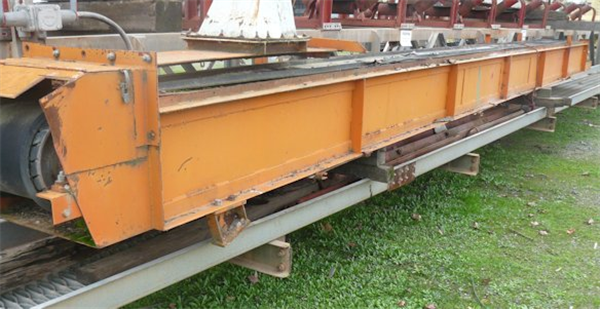 12" W x 28' L Roller Conveyor with 1/2 HP motor